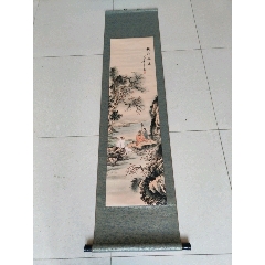 李源海，中国台湾籍岭南画派杨善深弟子《昙花图》国画书法古玩字画