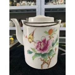 中国醴陵蝴蝶款大盘二个_旧瓷器_石章瓷壶九十店【7788旧书网】
