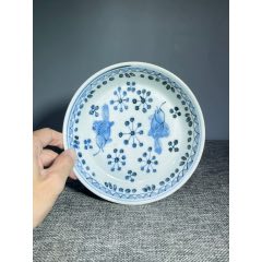 玩玉款——清代玲珑碗一对_青花瓷_绩古斋收藏店【7788旧书网】