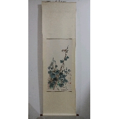 清代老字画王礼花鸟画_花鸟国画原作_臻品斋古玩【7788红宝书】