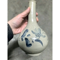 高句丽李朝时期白瓷青花釉里红瓷凳_青花瓷_图片鉴赏_收藏价值_7788铜炉收藏