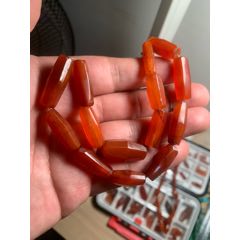 颜色水头很漂亮的【老玛瑙雕八卦图】小挂件（包老）_玛瑙_路旁小店欢迎