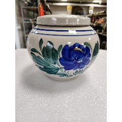豆青釉 内青花 草花紋 蓋碗 十客(K-A747) 全品清代蝶恋花青花盖碗_青花瓷_林邑崇古【7788旧书网】
