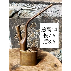 铜水烟袋一对_水烟壶/烟袋_古玩民俗家具【7788红宝书】