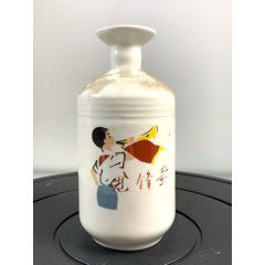 醴陵群力老瓷器--釉下五彩集春花赏瓶_旧瓷器_聚来闲【7788红宝书】