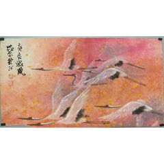 宋平清新淡雅工笔鲤鱼鲤过龙门伴好运70_花鸟国画原作_品墨斋【7788旧书网】