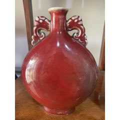 清晚民国均窑小花瓶，_红釉瓷_陕北古玩【7788旧书网】