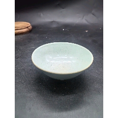HB6363清中期豆青釉杯子_青瓷/秘色瓷_广东松古堂【7788红宝书】