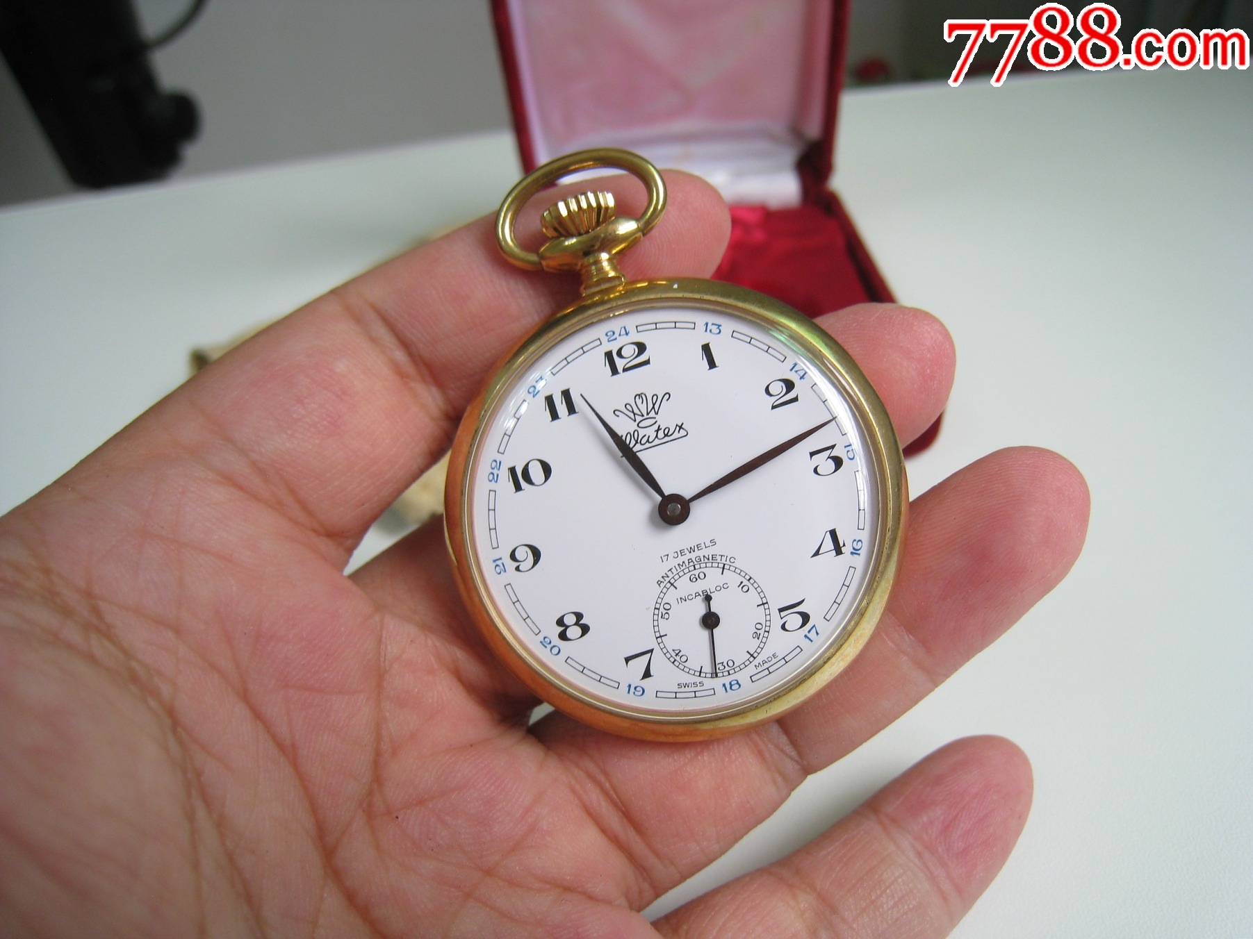 瓦特6497包金瑞士懷【手動(dòng)機(jī)械】男美品新凈帶原盒庫存級(jí)_價(jià)格560元_第4張_