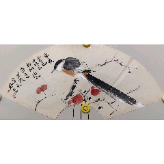 韩宗湘，浙江籍中国台湾名家，水墨兰竹图《清影摇风》编号：824070808_