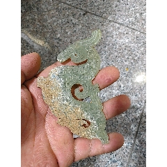 清代和田青白玉喜上眉梢文房笔洗品相不错玉质油润-和田玉-7788红宝书