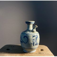 青花酒壶-青花瓷-7788收藏