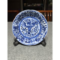 清中豆青釉青花加白人物瓶_青花瓷_青花瓷迷【7788红宝书】