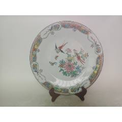 景德镇釉上彩/粉彩/仕女游园瓶_旧瓷器_怀旧时光古玩店【7788红宝书】