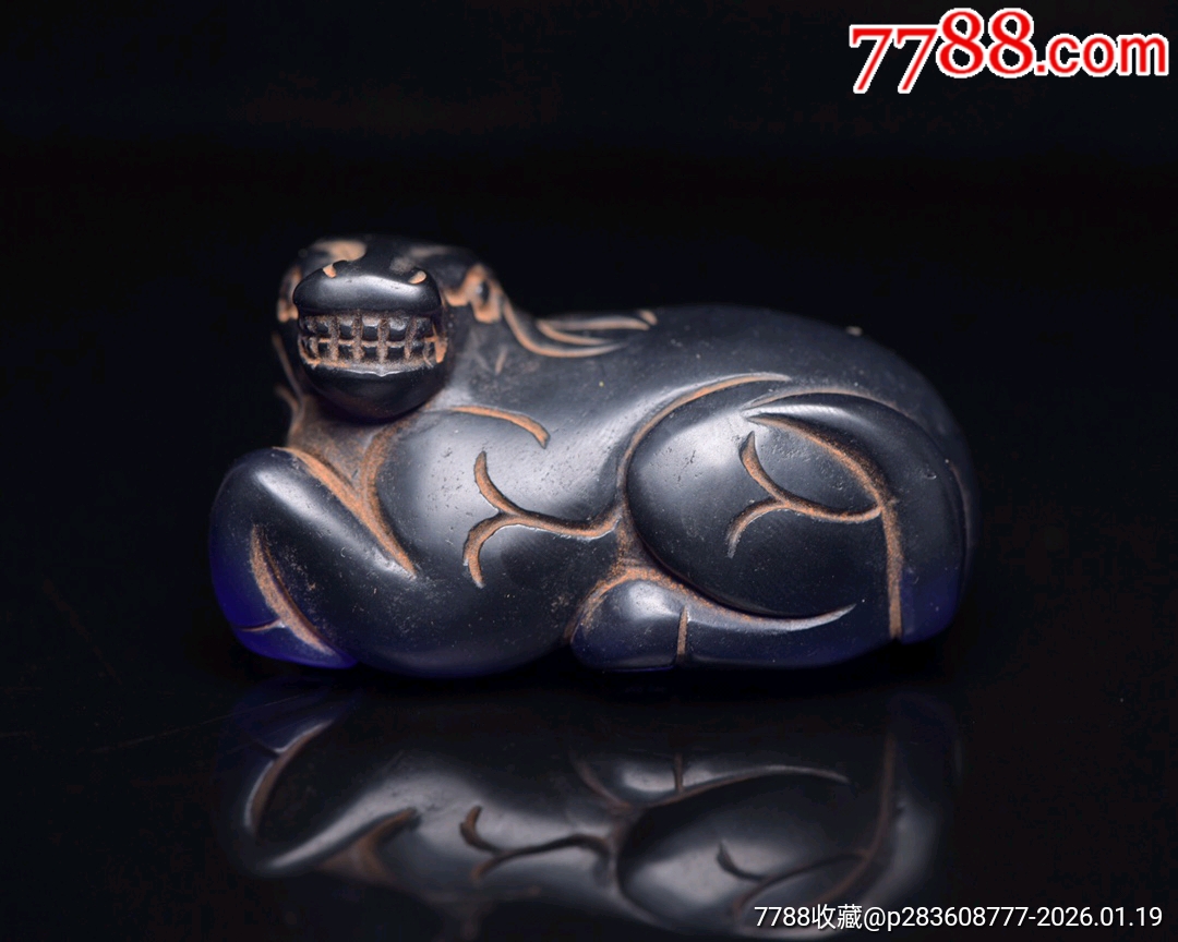 宝石马-蓝宝石-7788澄泥砚