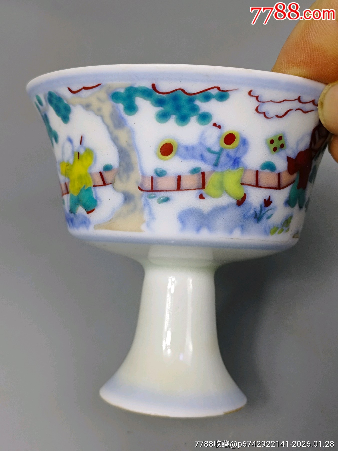 青花五彩高足杯_價(jià)格139元_第5張_7788商城__七七八八商品交易平臺(7788.com)