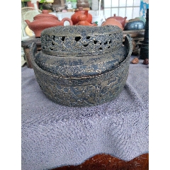 乾隆年制老铜香炉_铜炉_鑫淼祥古玩店【7788红宝书】