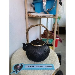 龍文堂金寿系明治老铁壶_日本铁壶/铁壶_广岛之恋【7788旧书网】