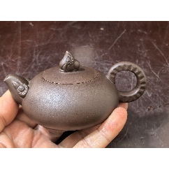 紫砂莲子壶(制壶师吴美仙)_紫砂壶_品艺轩古董店【7788旧书网】
