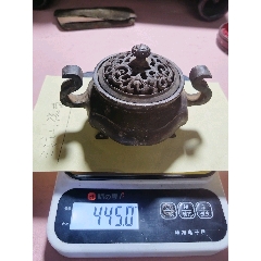 古董铜酒精炉三只黄铜煮茶炉纯铜便携炉具酒精加热炉_铜炉_苏鲁铜器古玩