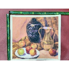 马宁晞人物国画作品（侍女图）2平尺_水粉/水彩原画_臻品汇推荐【7788