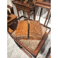 海南黄花梨印盒一个-木盒/木匣-7788画报