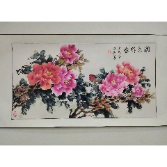 名家国画大作《松鹤延年》-花鸟国画原作-7788红宝书