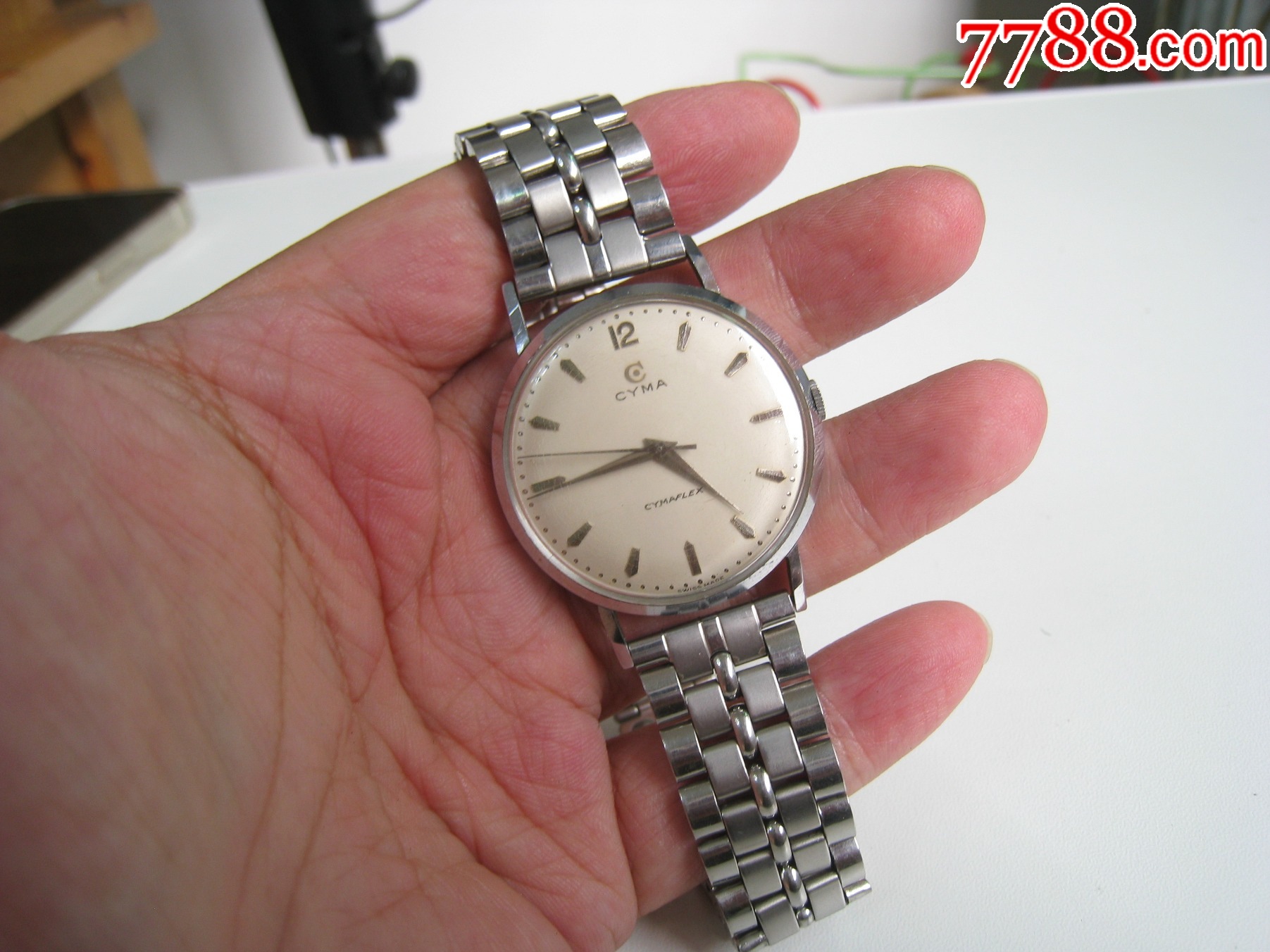 西馬459外跨輪瑞士表【手動機(jī)械】男好品_價(jià)格410元_第3張_