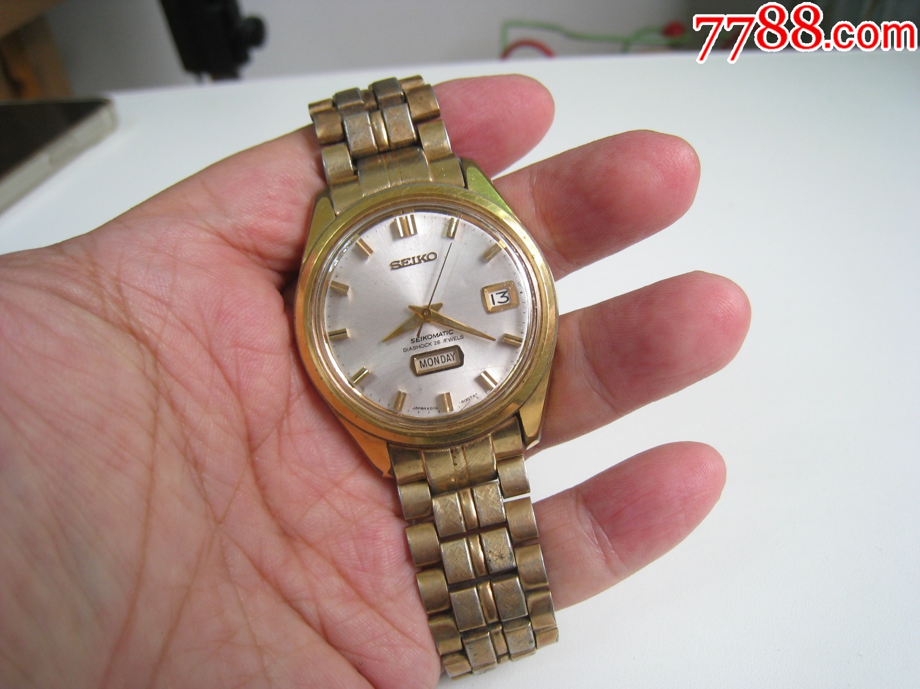 精工6206B包金日本表【自動(dòng)機(jī)械】男機(jī)芯漂亮高端型號(hào)_價(jià)格360元_第4張_