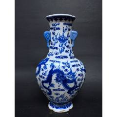 清康熙青花山水纹印泥盒下部分“大清康熙年制”_青花瓷_老虎头古玩店铺