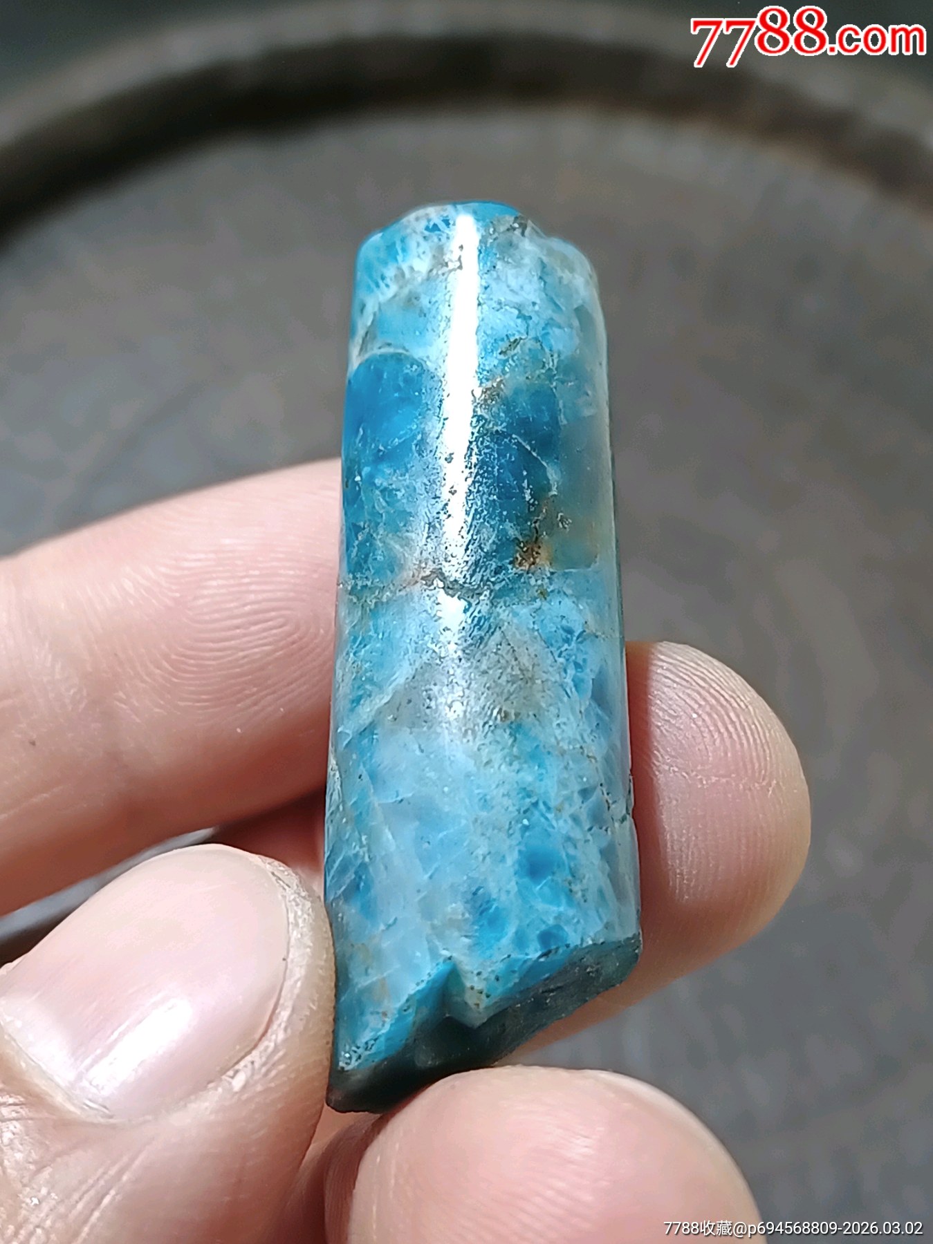 一線收得，天河石勒子，如圖。_價(jià)格100元_第5張_7788收藏__收藏?zé)峋€