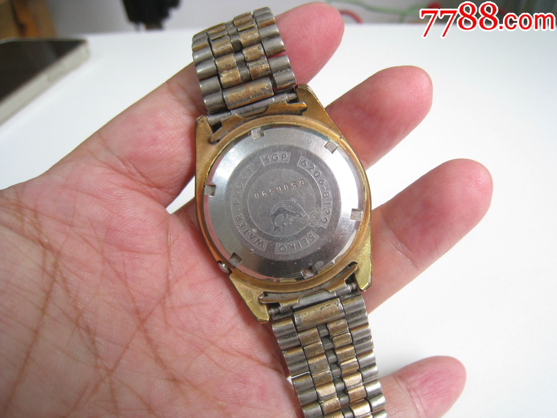 精工6206B包金日本表【自動(dòng)機(jī)械】男機(jī)芯漂亮高端型號(hào)_價(jià)格360元_第8張_