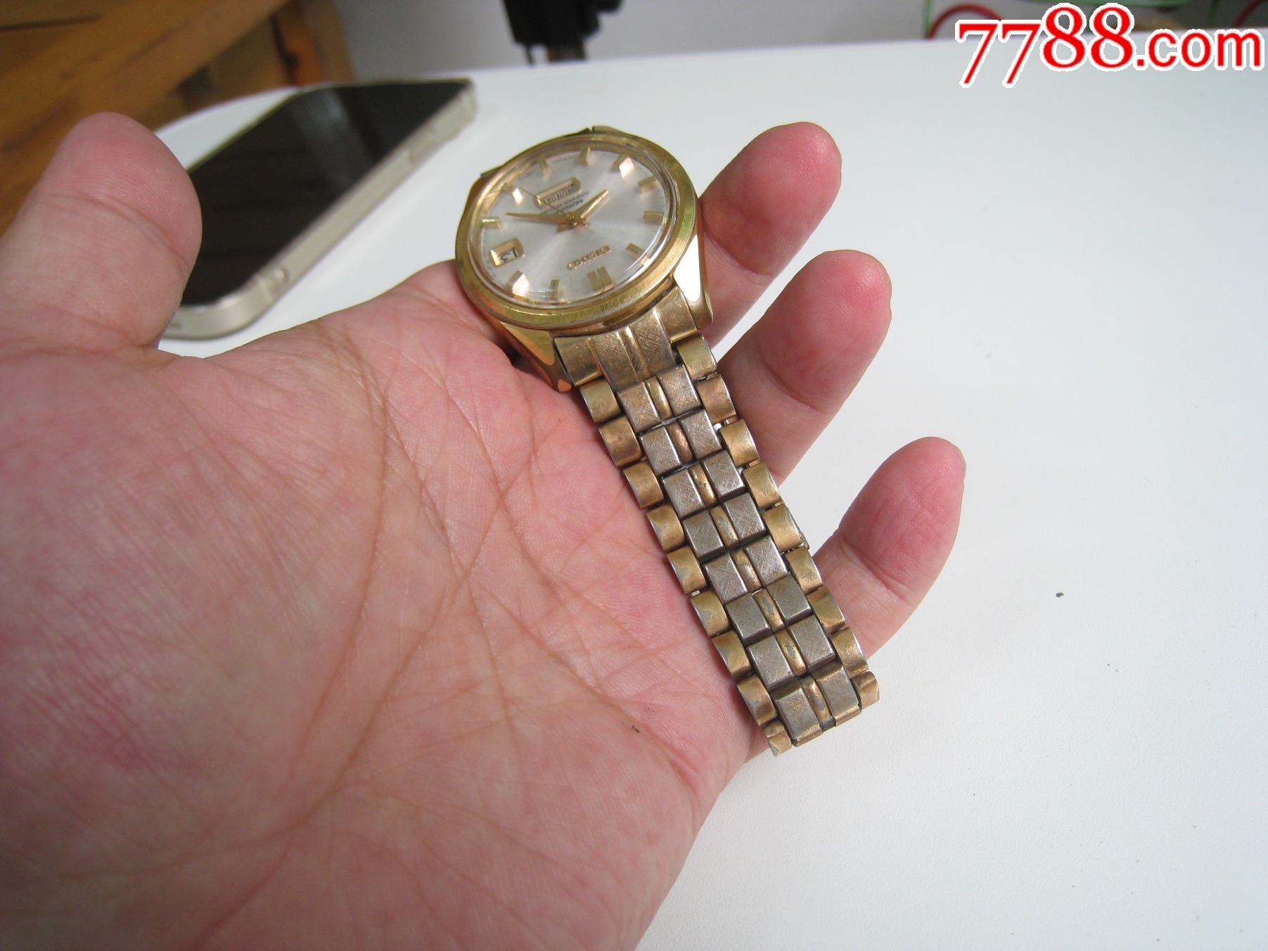 精工6206B包金日本表【自動(dòng)機(jī)械】男機(jī)芯漂亮高端型號(hào)_價(jià)格360元_第7張_