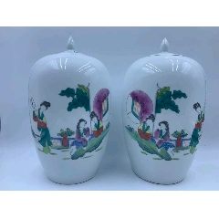 中国　民国期　粉彩花鳥紋茶入　小壺　天津豫盛號出品　送料込み0926 中国 民国期 粉彩花鳥紋茶入 小壺 天津豫盛號出品 送料込み0926 【公式