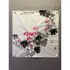 小堀遠州筆 萝字蝶之画 石舟，八十年代工笔花卉茶挂《玉兰蝴蝶图》国画书法古玩字画装饰挂画