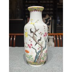 一个清代同治绿地粉彩八角碗_旧瓷器_聚古堂【7788旧书网】