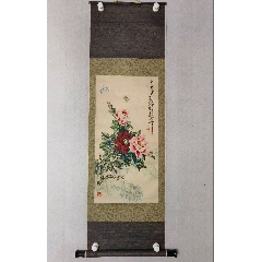 赵佶绢本立轴（听琴图）_花鸟国画原作_古韵文房馆【7788红宝书】