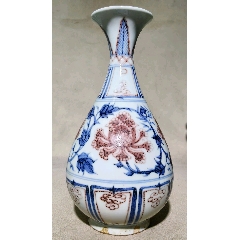 清代珊瑚红釉诗文温酒壶_红釉瓷_顺应时代【7788旧书网】