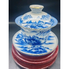 青花松鹤延年鹤鹿同春鼻烟壶_青花瓷_收藏价格_交易出手_7788人民币收藏