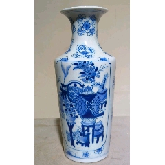 L0081清雍正青花山水纹饰天字罐_青花瓷_广东松古堂【7788红宝书】 L0081清雍正青花山水纹饰天字罐_青花瓷_广东松古堂【7788红宝书】