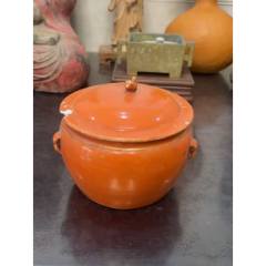 郎窑红水盂(清、康熙)_红釉瓷_至真斋【7788旧书网】