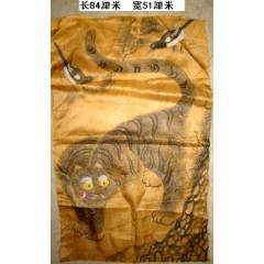 八大山人纸本立轴（猫戏双鱼图）_花鸟国画原作_古韵文房馆【7788旧书网】