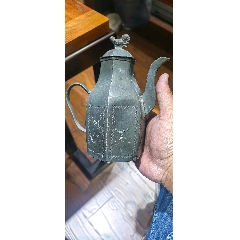 锡壶一对_锡壶/锡器_阿海古玩【7788红宝书】