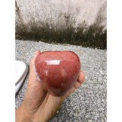 实价出售红釉笔洗一个-花釉/窑变瓷-7788收藏