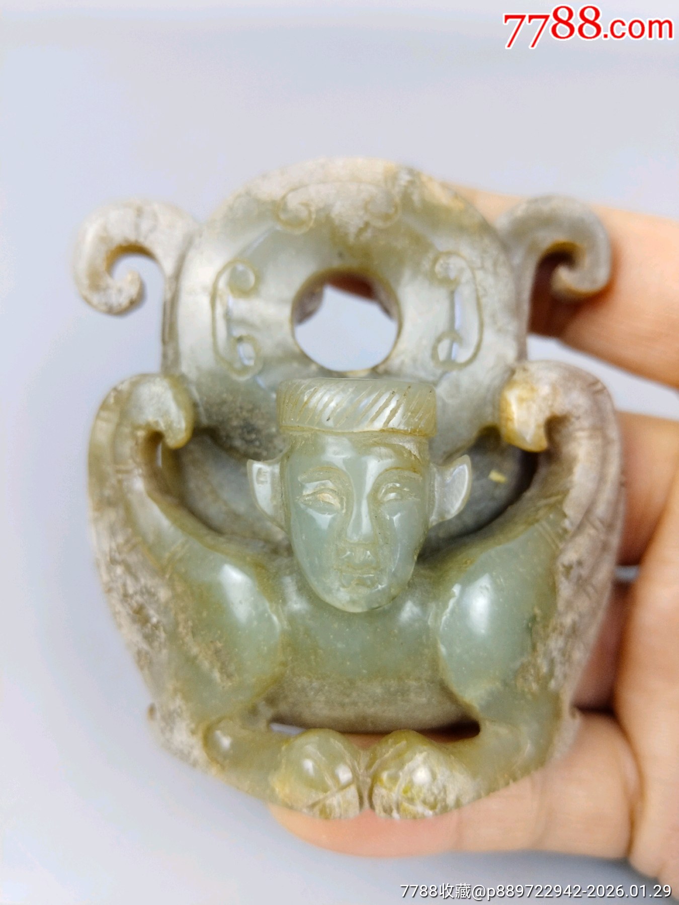 和田玉高帽高官人物擺件_價格499元_第3張_7788商城__七七八八商品交易平臺(7788.com)