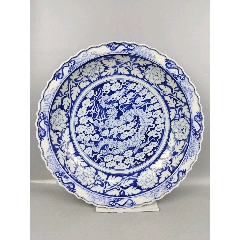 老瓷器青花盤