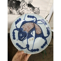 青花古凤瓷瓶_青花瓷_锦瑟天青【7788红宝书】