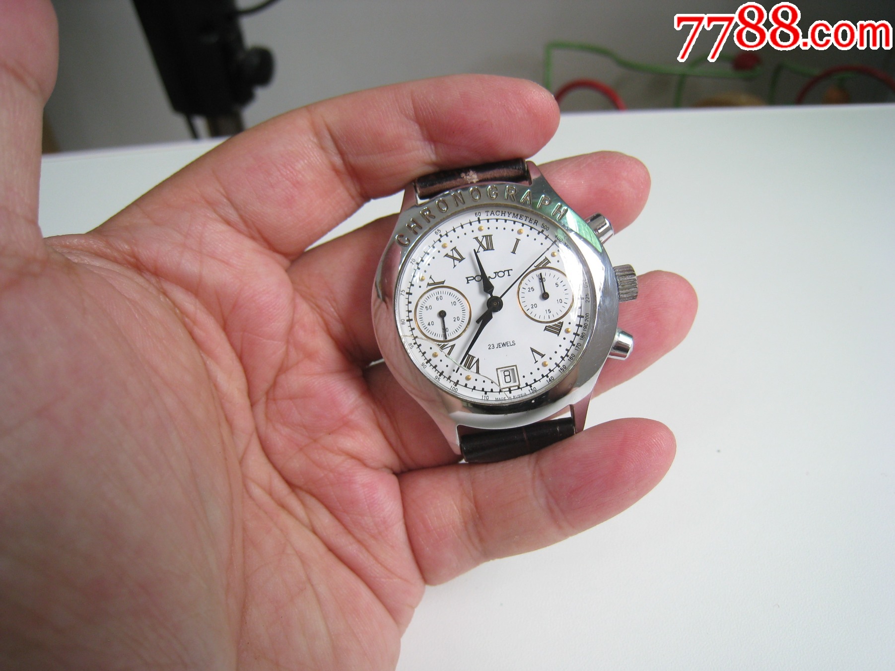 飛行員3133復(fù)雜計(jì)時(shí)碼表前蘇聯(lián)表【手動(dòng)機(jī)械】男好品機(jī)芯漂亮_價(jià)格979元_第1張_