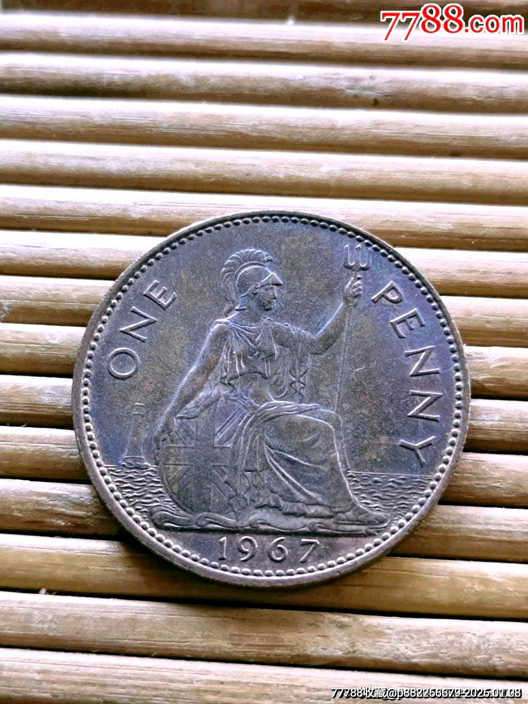 英国早期一便士（1967年）-英国钱币-7788邮票收藏