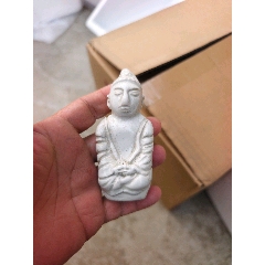 宋代定窑白釉剔花龙文尚药局大粉盒完整尺寸见图包老保真-单色白瓷-7788